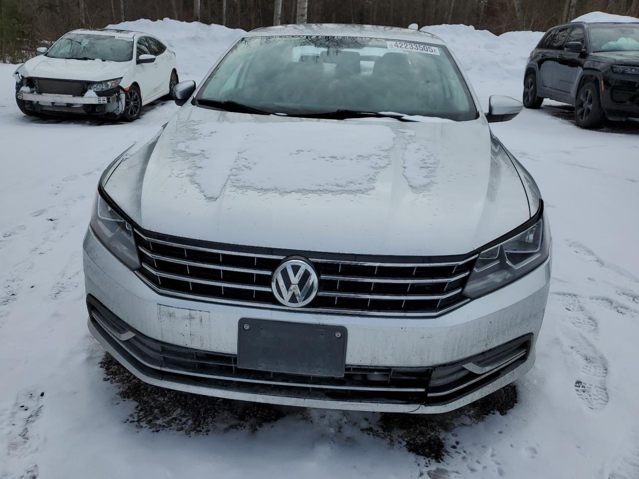 2017 Volkswagen Passat VIN 1VWAT7A3XHC083926 Copart auction photo, rear end / side damage thumbnail 5