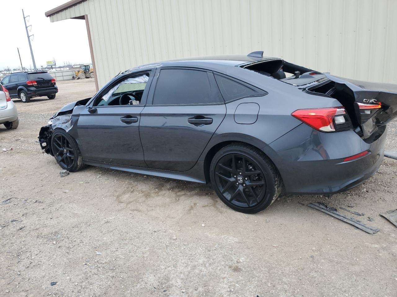 2024 Honda Civic VIN 2HGFE2F51RH573185 Copart auction photo, all over damage thumbnail 2