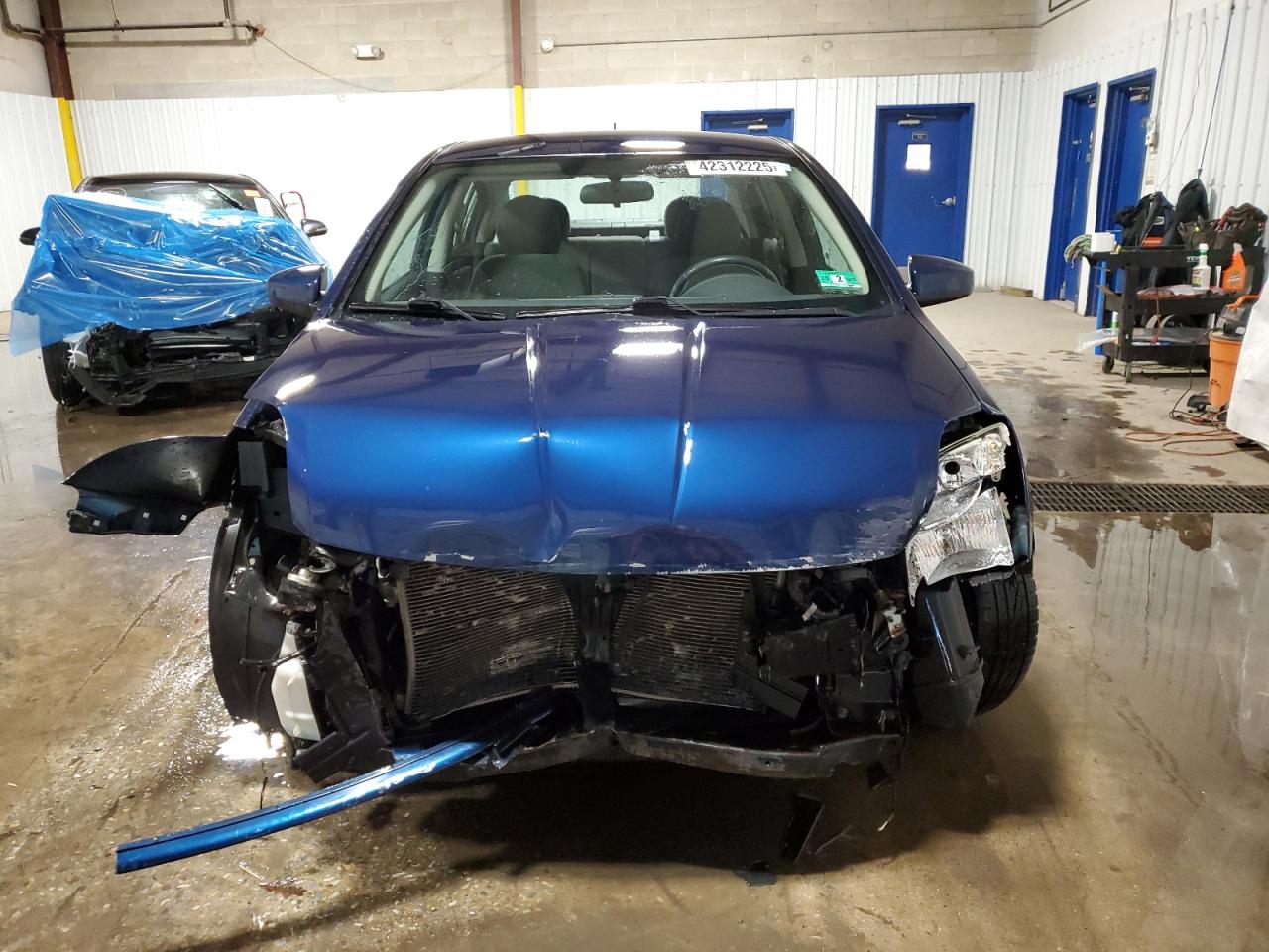 2011 Nissan Sentra VIN 3N1AB6AP9BL680566 Copart auction photo, front end damage thumbnail 5