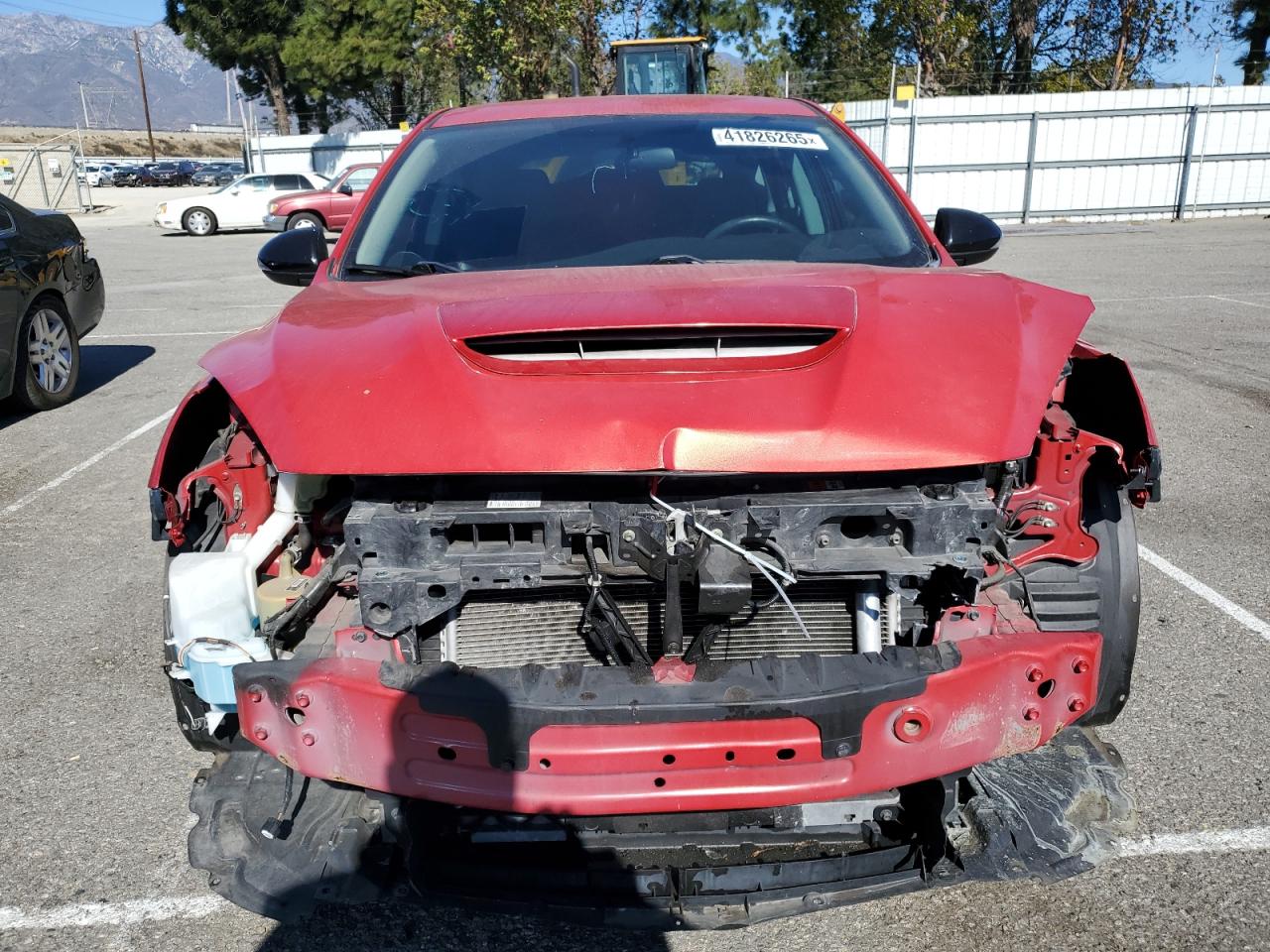 2013 Mazda 3 VIN JM1BL1L46D1812522 Copart auction photo, front end damage thumbnail 5