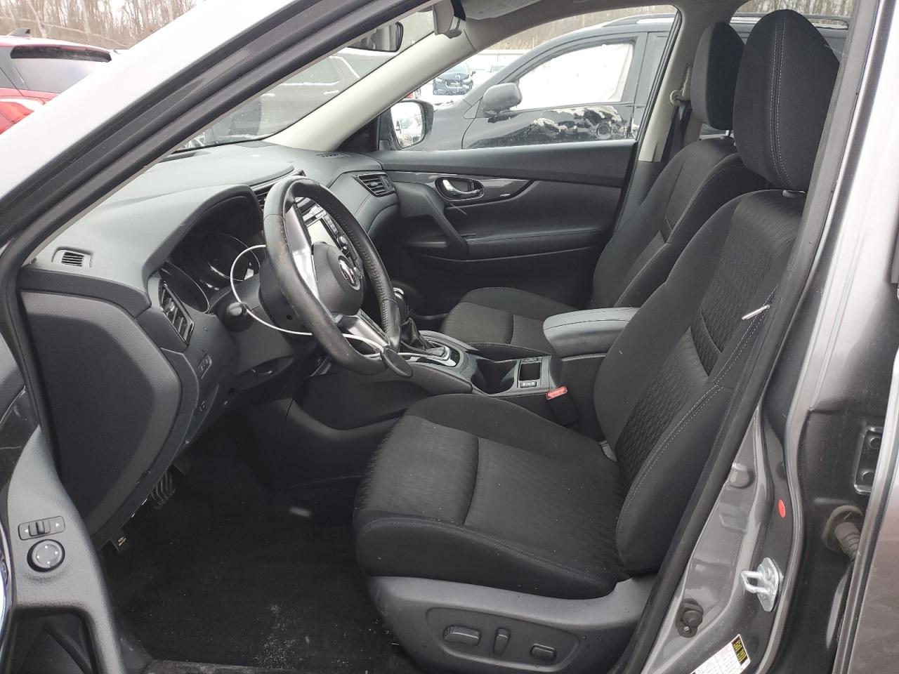 2017 Nissan Rogue VIN KNMAT2MV8HP549087 Copart auction photo, front end / side damage thumbnail 7