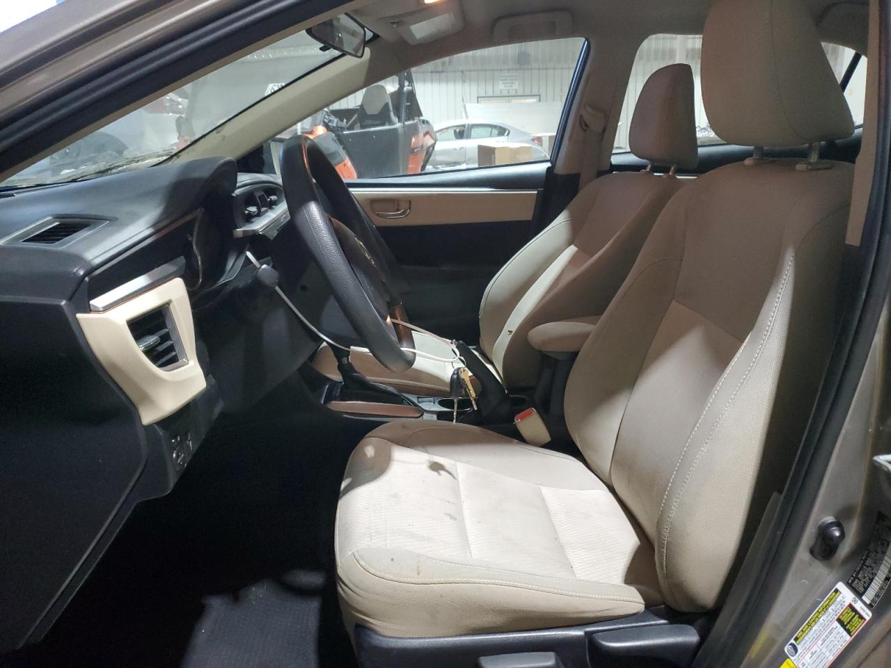 2014 Toyota Corolla VIN 2T1BURHE9EC056100 Copart auction photo, rear end damage thumbnail 7