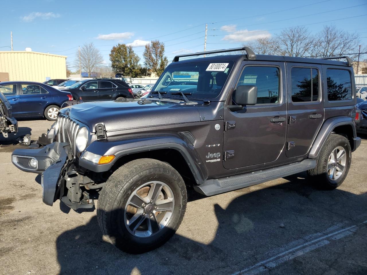 2018 Jeep Wrangler VIN 1C4HJXEN5JW142307