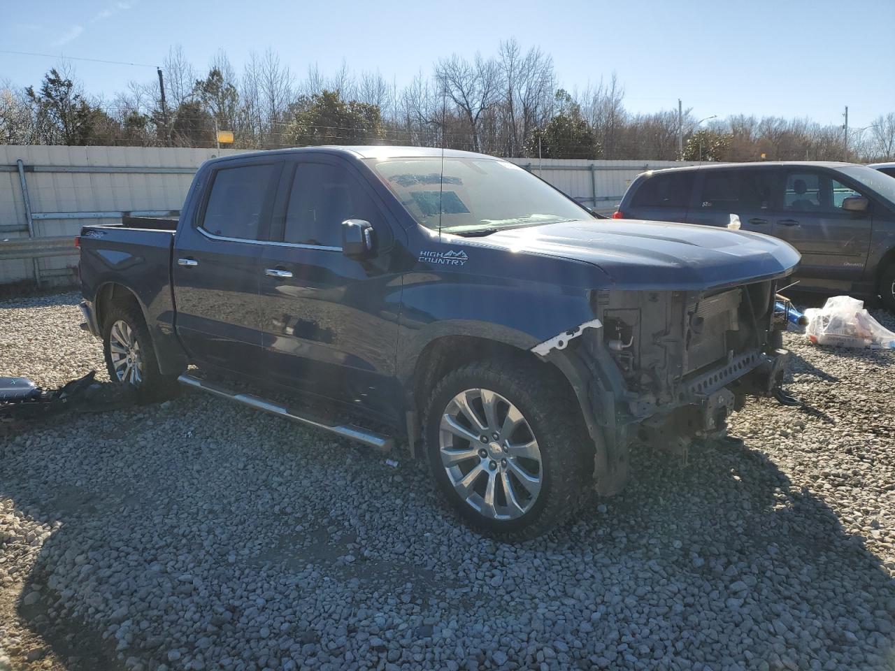 2019 Chevrolet Silverado VIN 1GCUYAEF7KZ254770 Copart auction photo, front end damage thumbnail 4