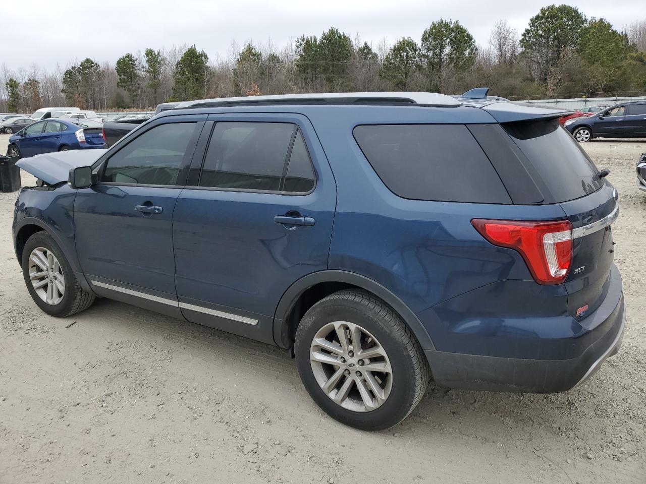 2017 Ford Explorer VIN 1FM5K7D80HGD01777 Copart auction photo, front end / minor dent/scratches damage thumbnail 2