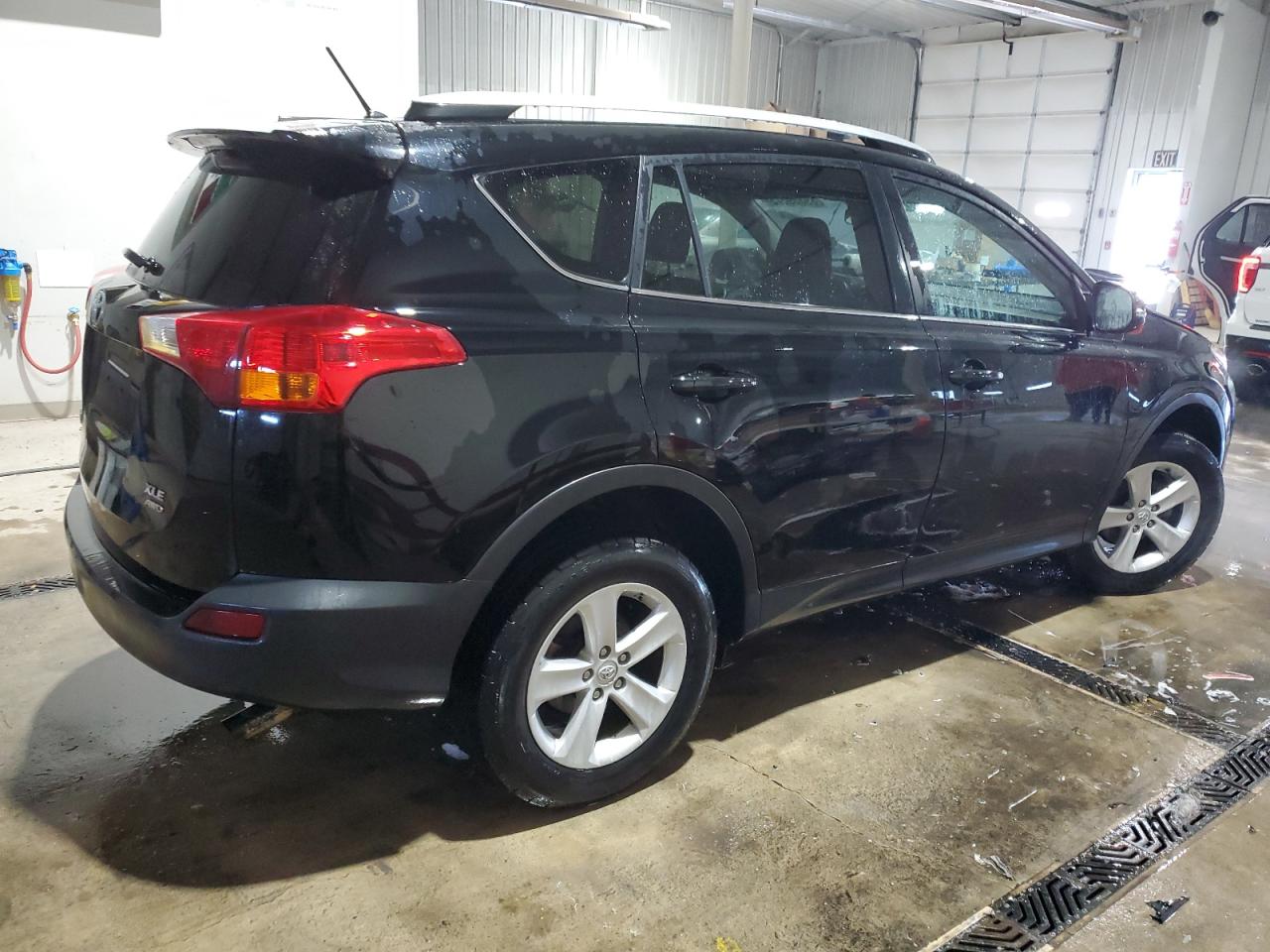 2013 Toyota RAV 4 VIN 2T3RFREV6DW093557 Copart auction photo, front end / side damage thumbnail 3
