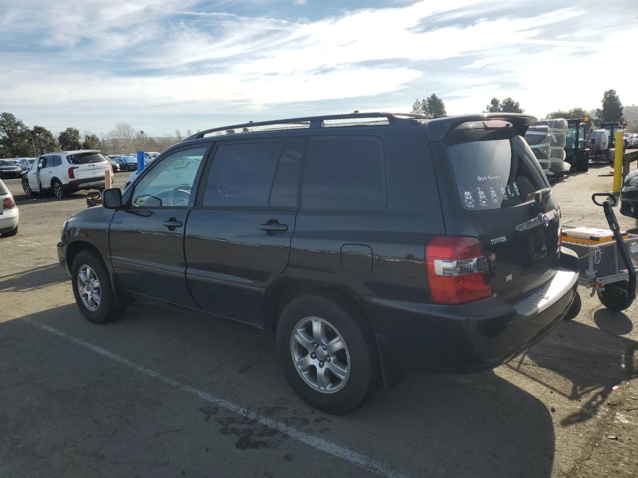 2005 Toyota Highlander VIN JTEDP21A350053424 Copart auction photo, mechanical damage thumbnail 2