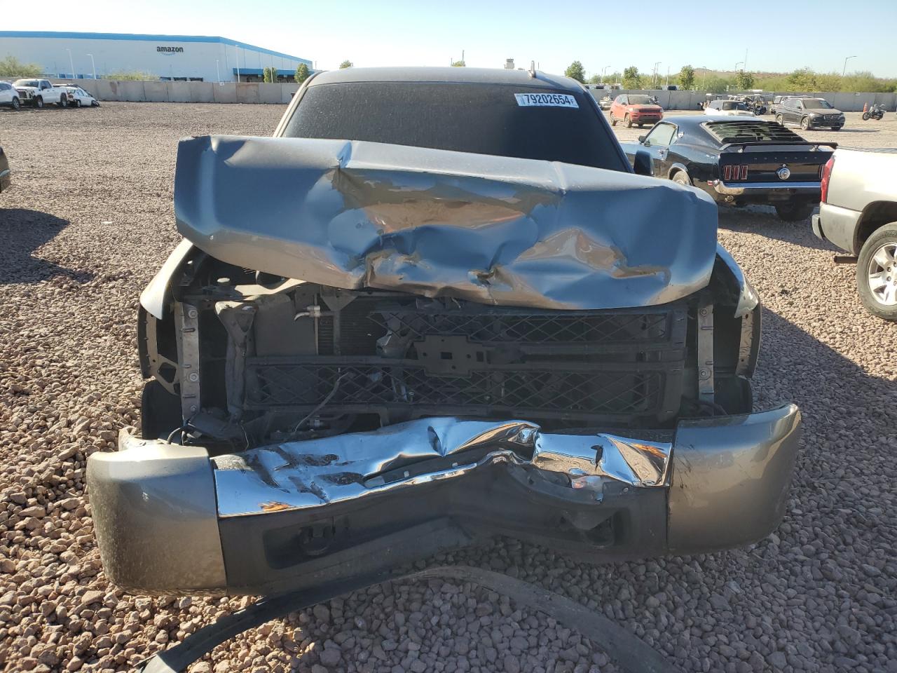 2009 Chevrolet Silverado VIN 3GCEC23J09G153368 Copart auction photo, front end damage thumbnail 5
