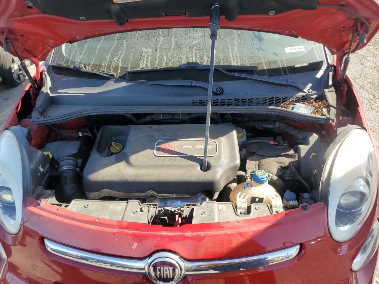 2015 Fiat 500 VIN ZFBCFAAH7FZ035745 Copart auction photo, mechanical / minor dent/scratches damage thumbnail 11