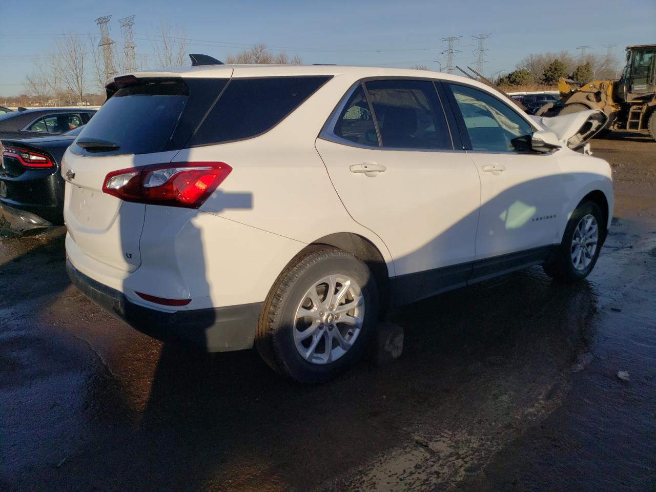 2018 Chevrolet Equinox VIN 3GNAXJEV3JL411205 Copart auction photo, front end damage thumbnail 3