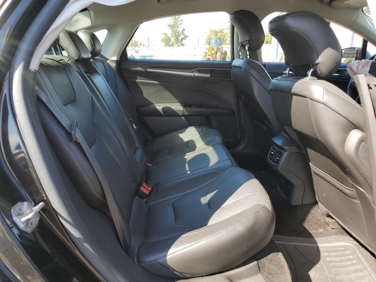 2014 Ford Fusion VIN 3FA6P0SU5ER383128 Copart auction photo, front end / rear end damage thumbnail 10