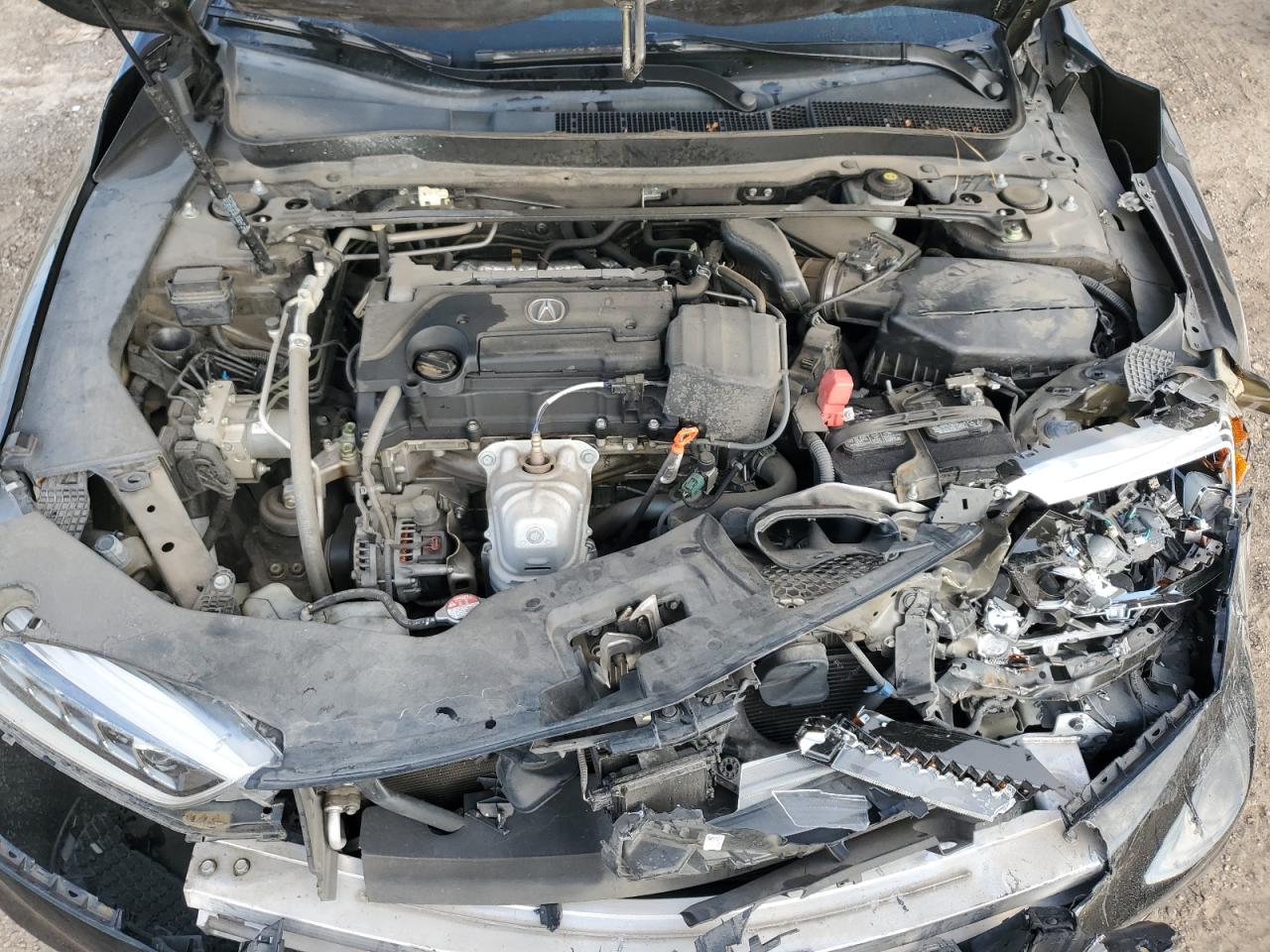 2020 Acura TLX VIN 19UUB1F3XLA007931 Copart auction photo, rear end / front end damage thumbnail 12