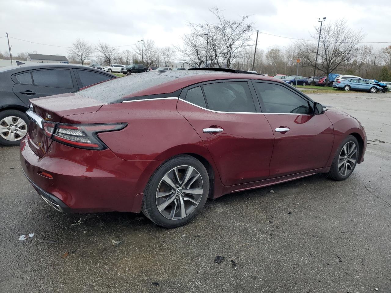 2020 Nissan Maxima VIN 1N4AA6DV3LC368479 Copart auction photo, all over / minor dent/scratches damage thumbnail 3
