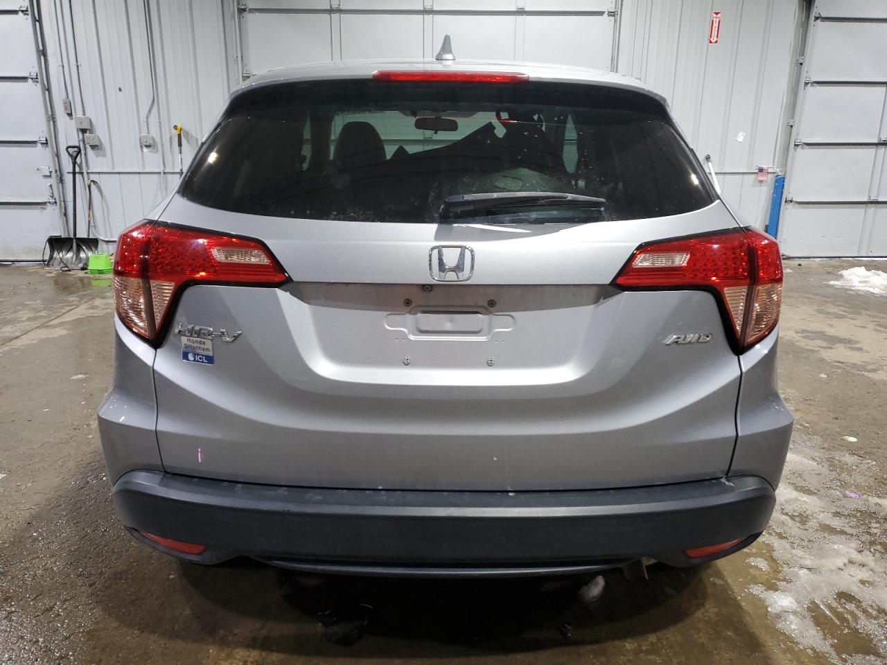 2017 Honda HR-V VIN 3CZRU6H58HM712838 Copart auction photo, front end / side damage thumbnail 6