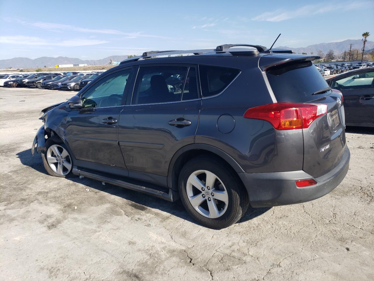 2014 Toyota RAV 4 VIN JTMWFREV4EJ008878 Copart auction photo, front end damage thumbnail 2
