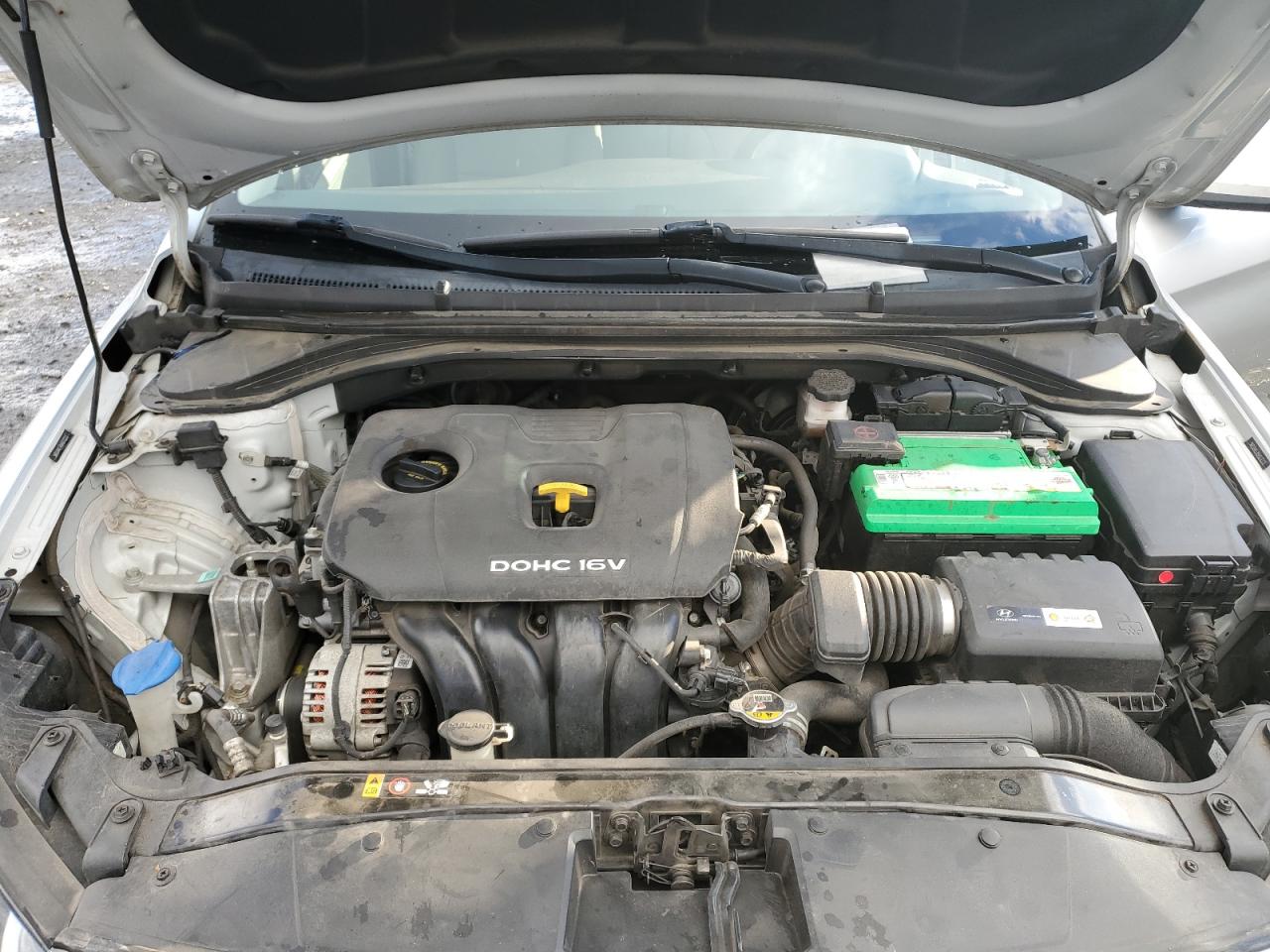 2017 Hyundai Elantra VIN 5NPD84LF4HH072223 Copart auction photo, side damage thumbnail 11