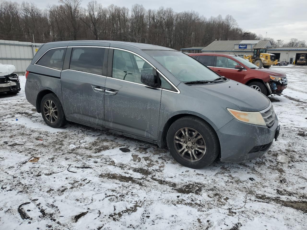 2011 Honda Odyssey VIN 5FNRL5H69BB036410 Copart auction photo, rear end damage thumbnail 4