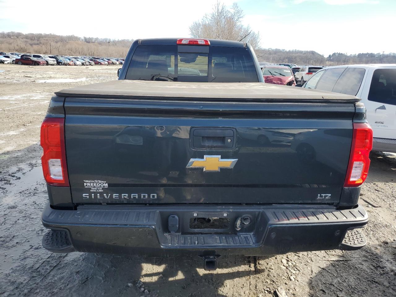 2018 Chevrolet Silverado VIN 1GCVKSEC8JZ294856 Copart auction photo, side / front end damage thumbnail 6