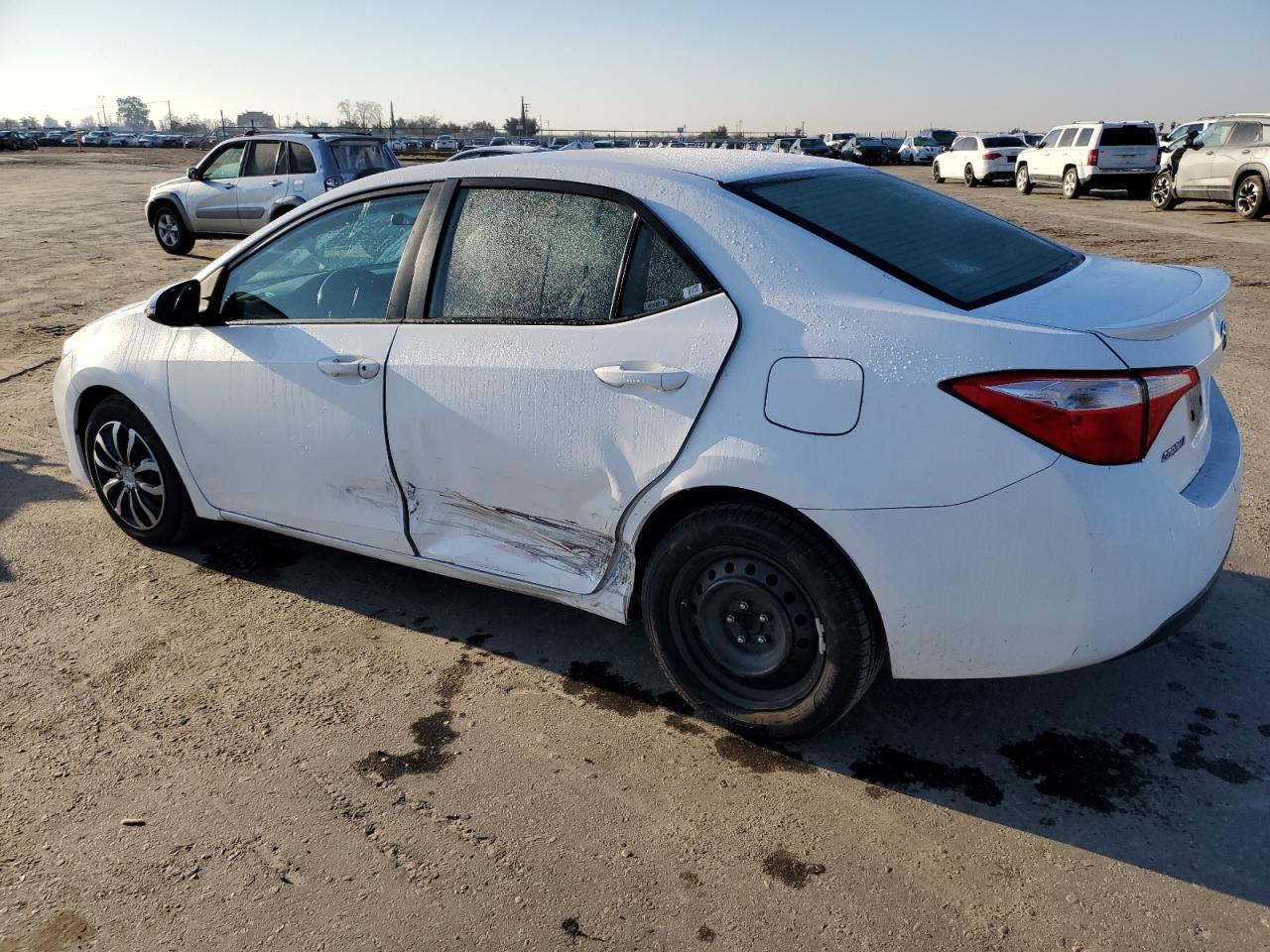 2014 Toyota Corolla VIN 5YFBURHE8EP115895 Copart auction photo, side damage thumbnail 2