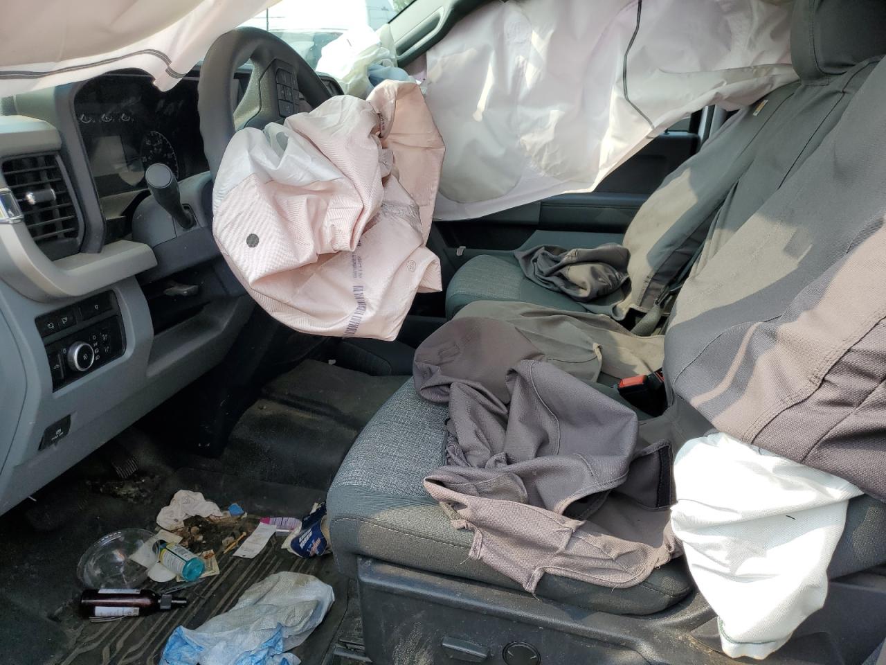 2023 Ford F350 VIN 1FT8W3BN9PEC95706 Copart auction photo, biohazard/chemical / all over damage thumbnail 7
