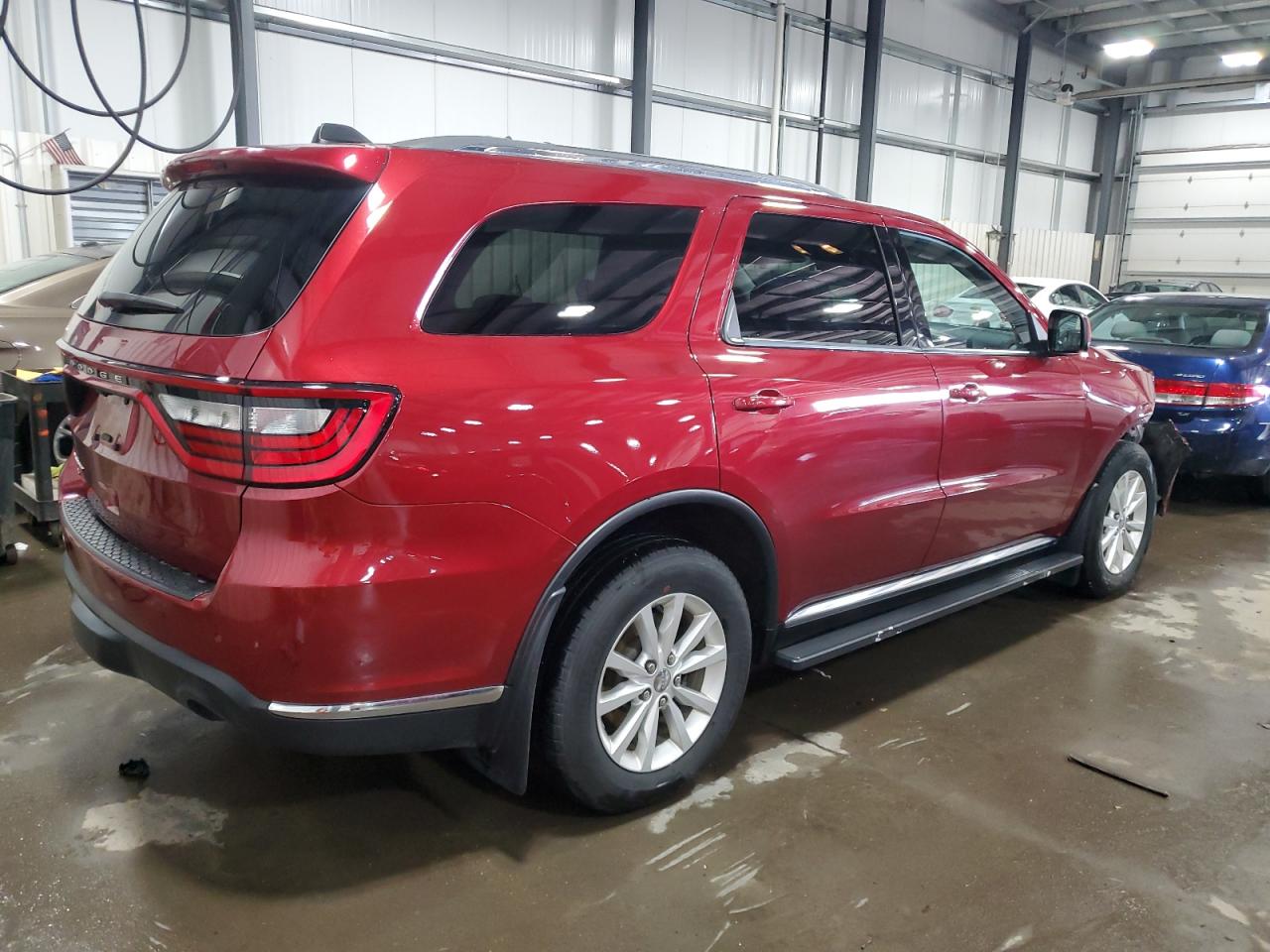 2015 Dodge Durango VIN 1C4RDJAG0FC177460 Copart auction photo, front end damage thumbnail 3
