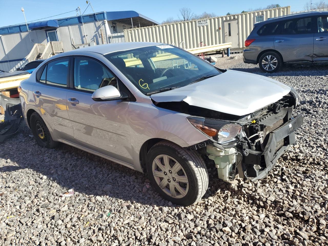 2021 KIA Rio VIN 3KPA24AD0ME376010 Copart auction photo, front end damage thumbnail 4