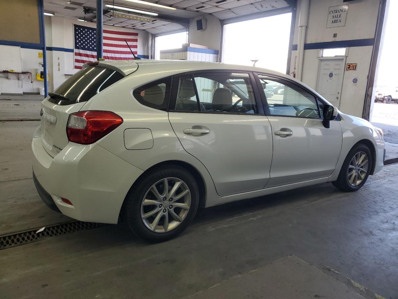 2012 Subaru Impreza VIN JF1GPAC65CH246974 Copart auction photo, undercarriage damage thumbnail 3