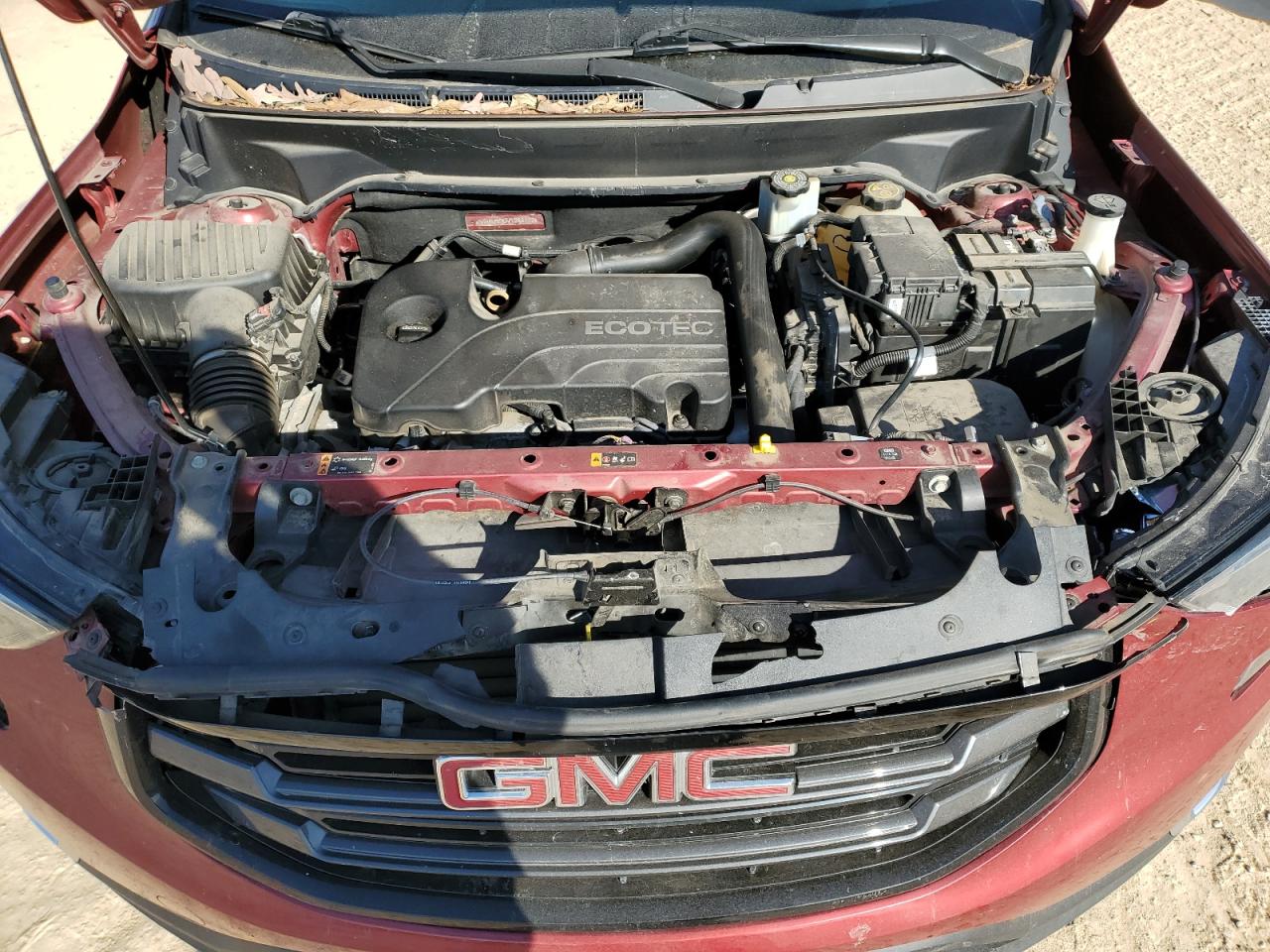 2018 GMC Terrain VIN 3GKALMEV7JL288177 Copart auction photo, front end damage thumbnail 13