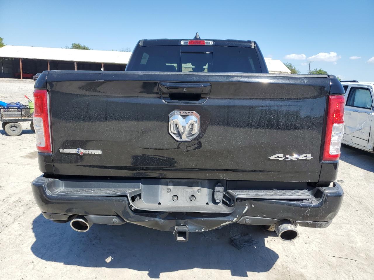 2019 RAM 1500 VIN 1C6SRFFTXKN903031 Copart auction photo, all over damage thumbnail 6