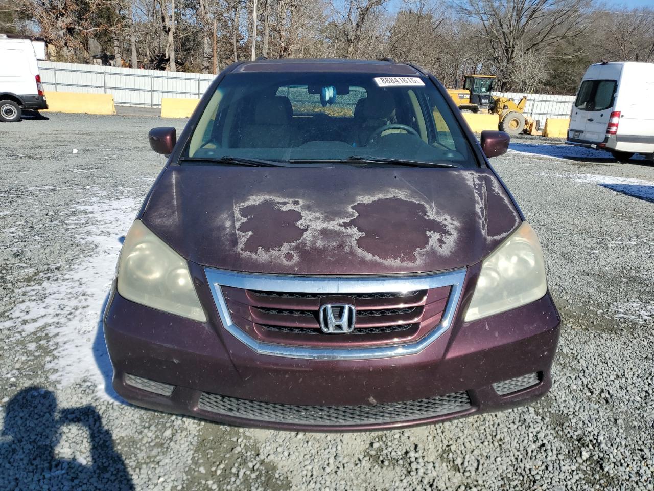 2008 Honda Odyssey VIN 5FNRL38678B417055 Copart auction photo, side damage thumbnail 5