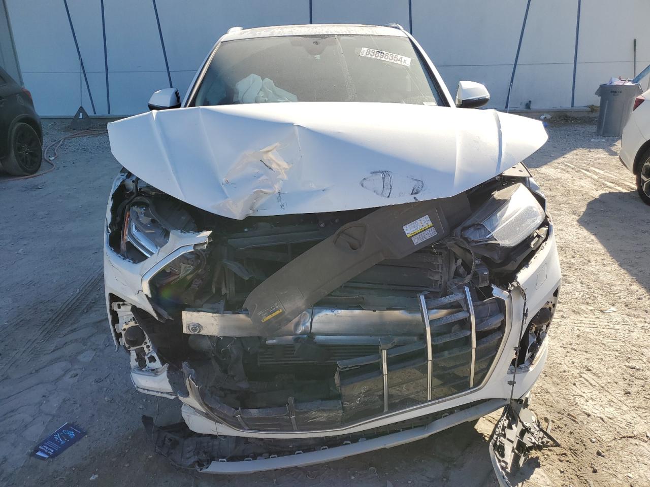 2021 Audi Q5 VIN WA1CAAFY7M2102509 Copart auction photo, front end damage thumbnail 5