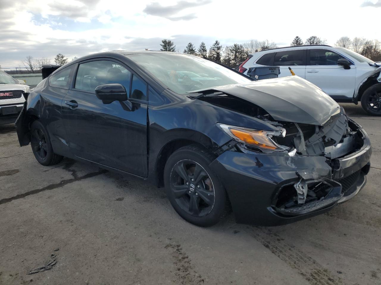 2014 Honda Civic VIN 2HGFG3B82EH526581 Copart auction photo, rear end / front end damage thumbnail 4