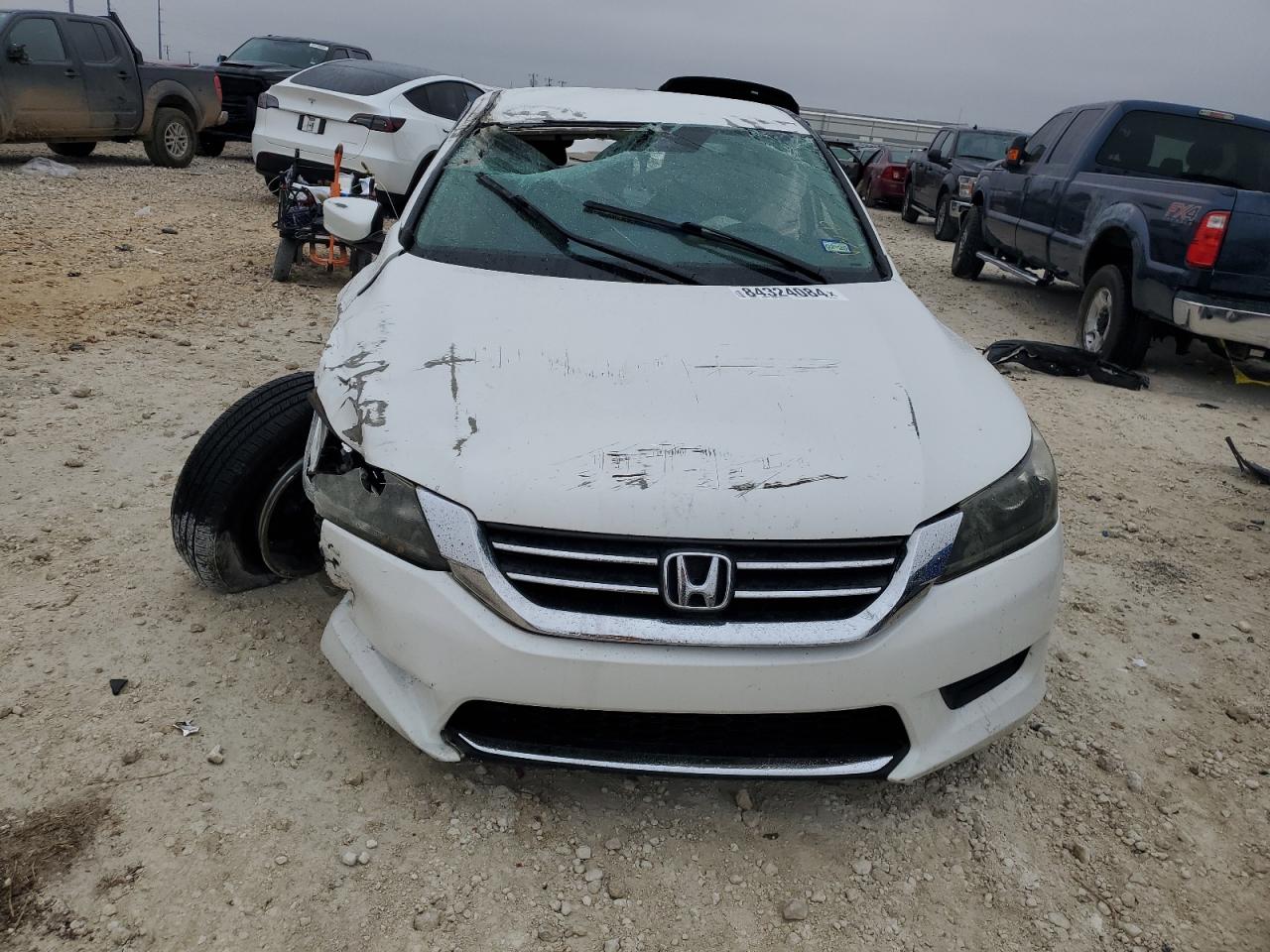 2014 Honda Accord VIN 1HGCR2F34EA054467 Copart auction photo, all over damage thumbnail 5