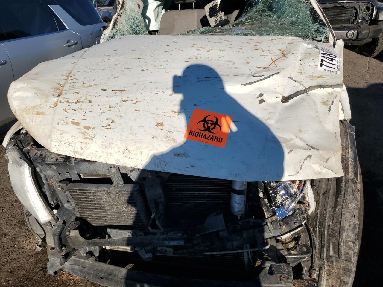 2019 Nissan Navara (Frontier) VIN 1N6AD0EV6KN755671 Copart auction photo, rollover damage thumbnail 11