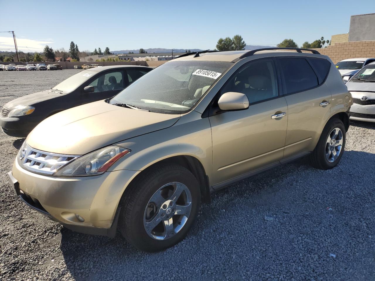 2003 Nissan Murano VIN JN8AZ08W13W208803