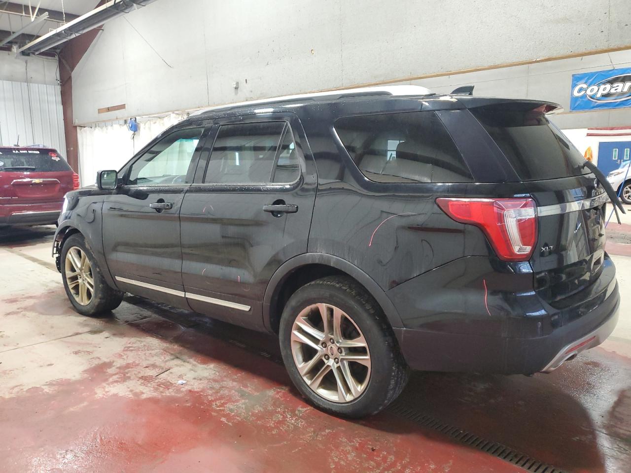 2016 Ford Explorer VIN 1FM5K8D84GGC31754 Copart auction photo, front end / rear end damage thumbnail 2