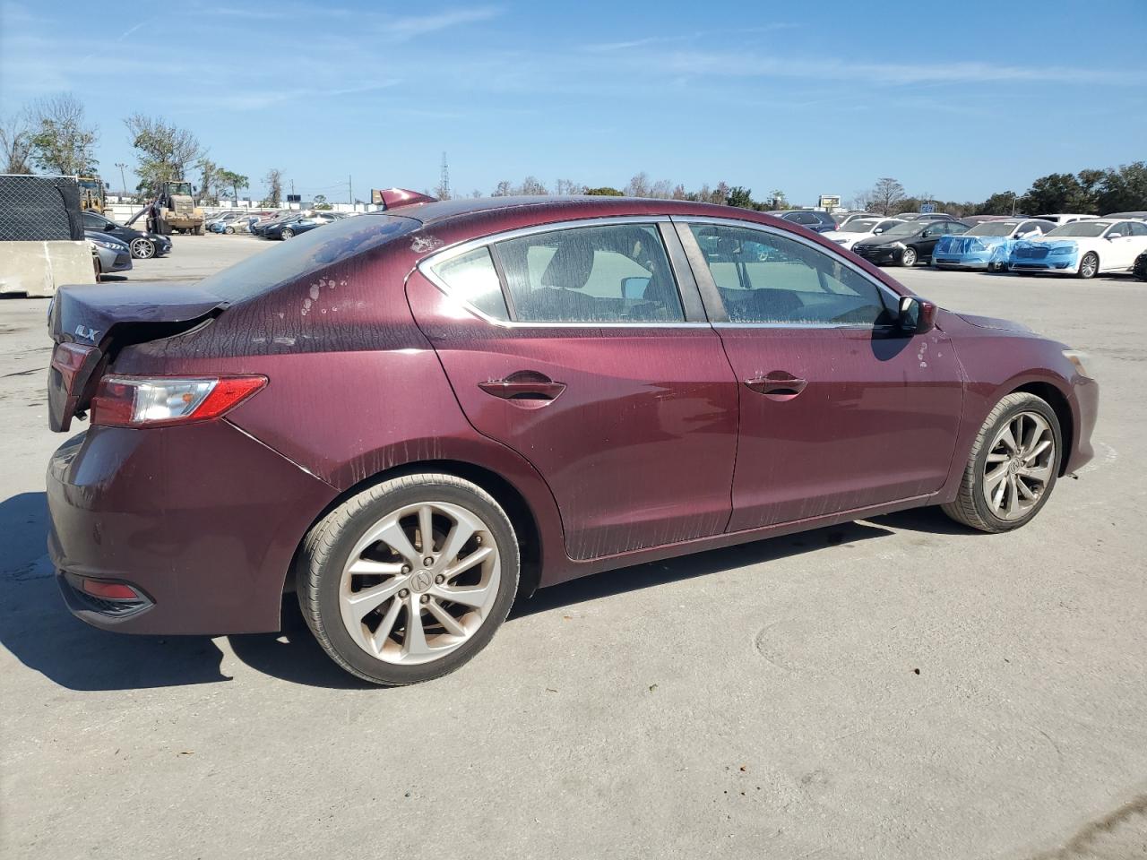 2016 Acura ILX VIN 19UDE2F7XGA013976 Copart auction photo, rear end / front end damage thumbnail 3