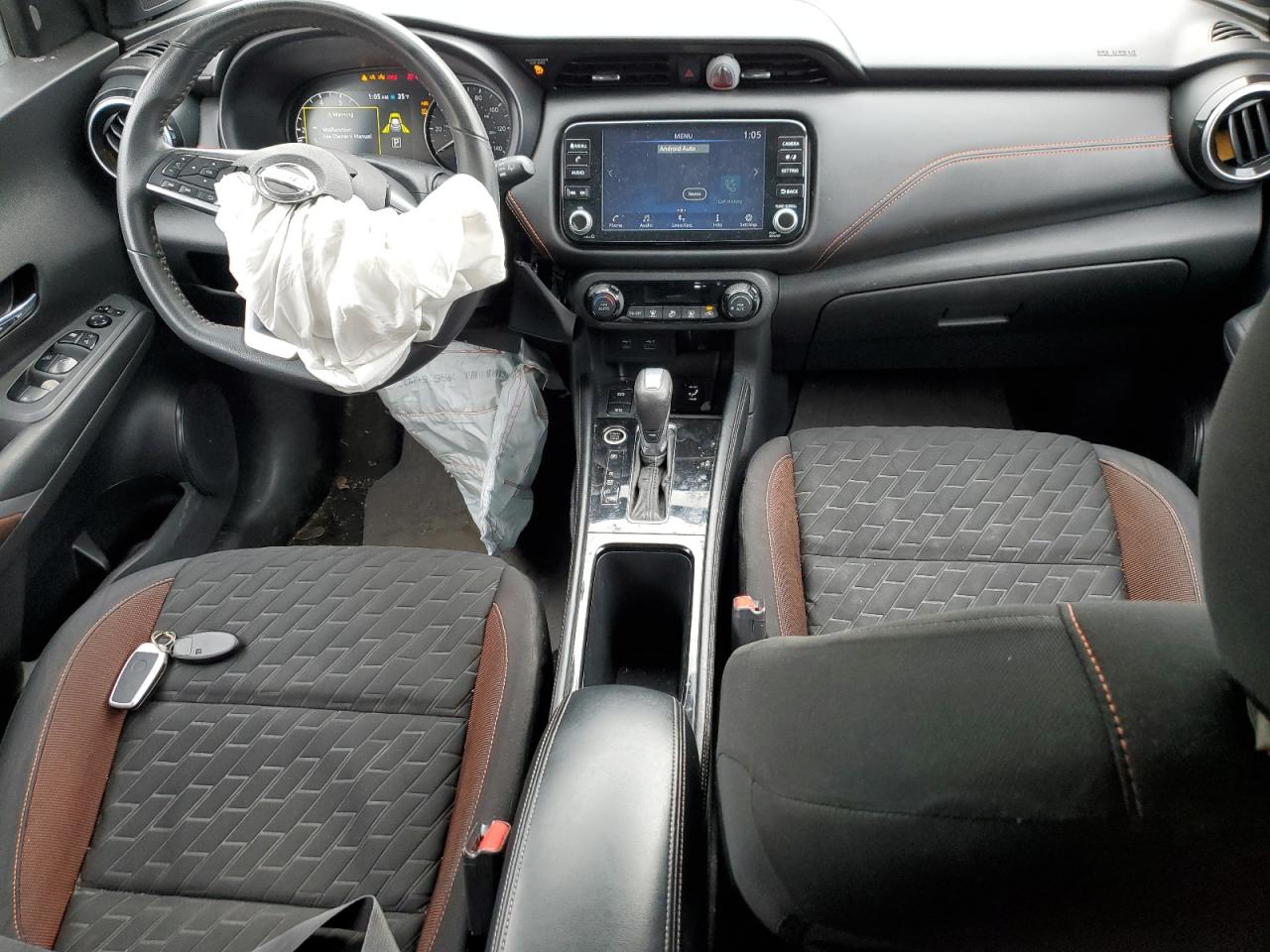2021 Nissan Kicks VIN 3N1CP5DV4ML488859 Copart auction photo, front end damage thumbnail 8