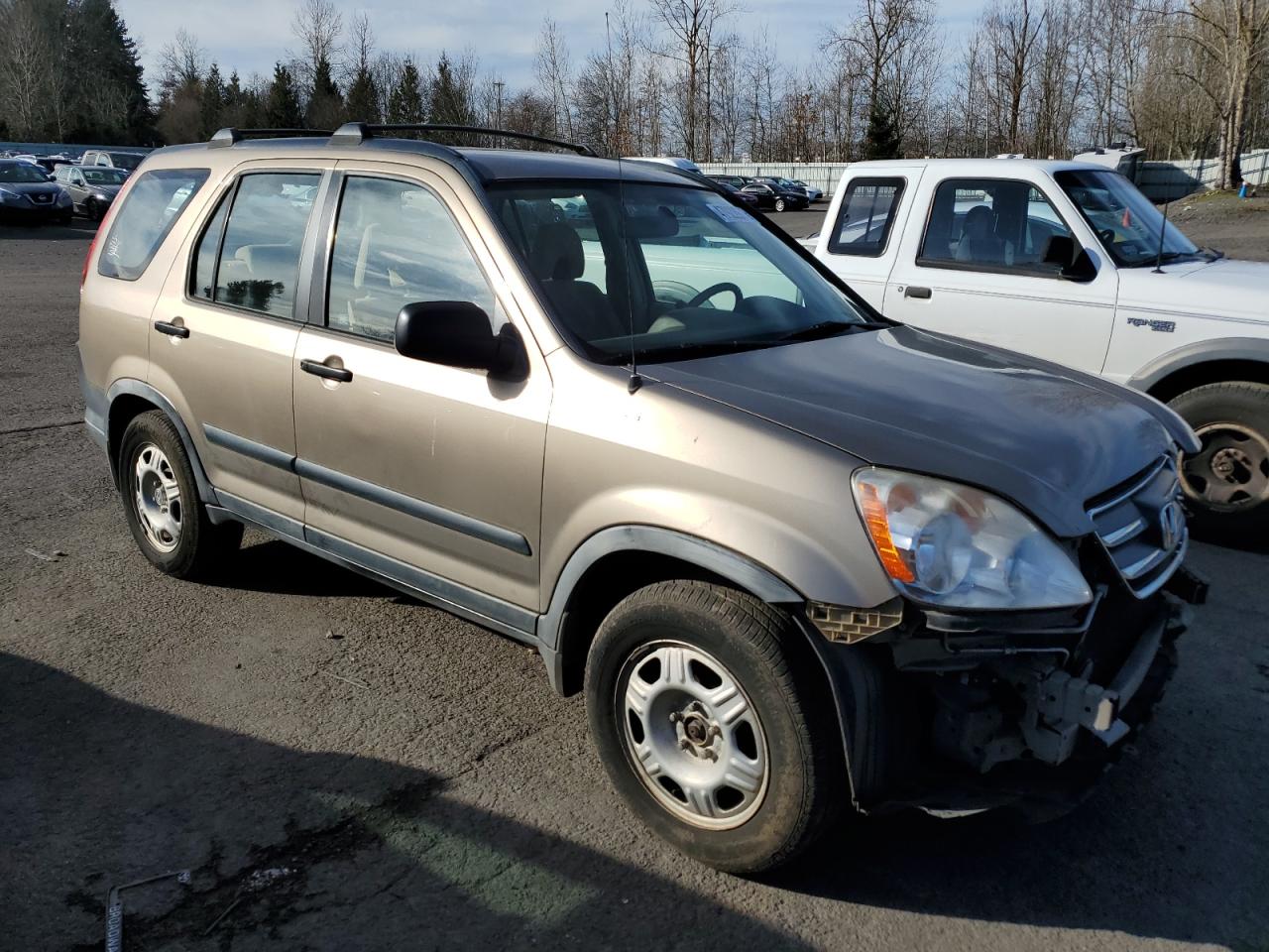 2006 Honda CR-V VIN JHLRD68556C006417 Copart auction photo, front end damage thumbnail 4