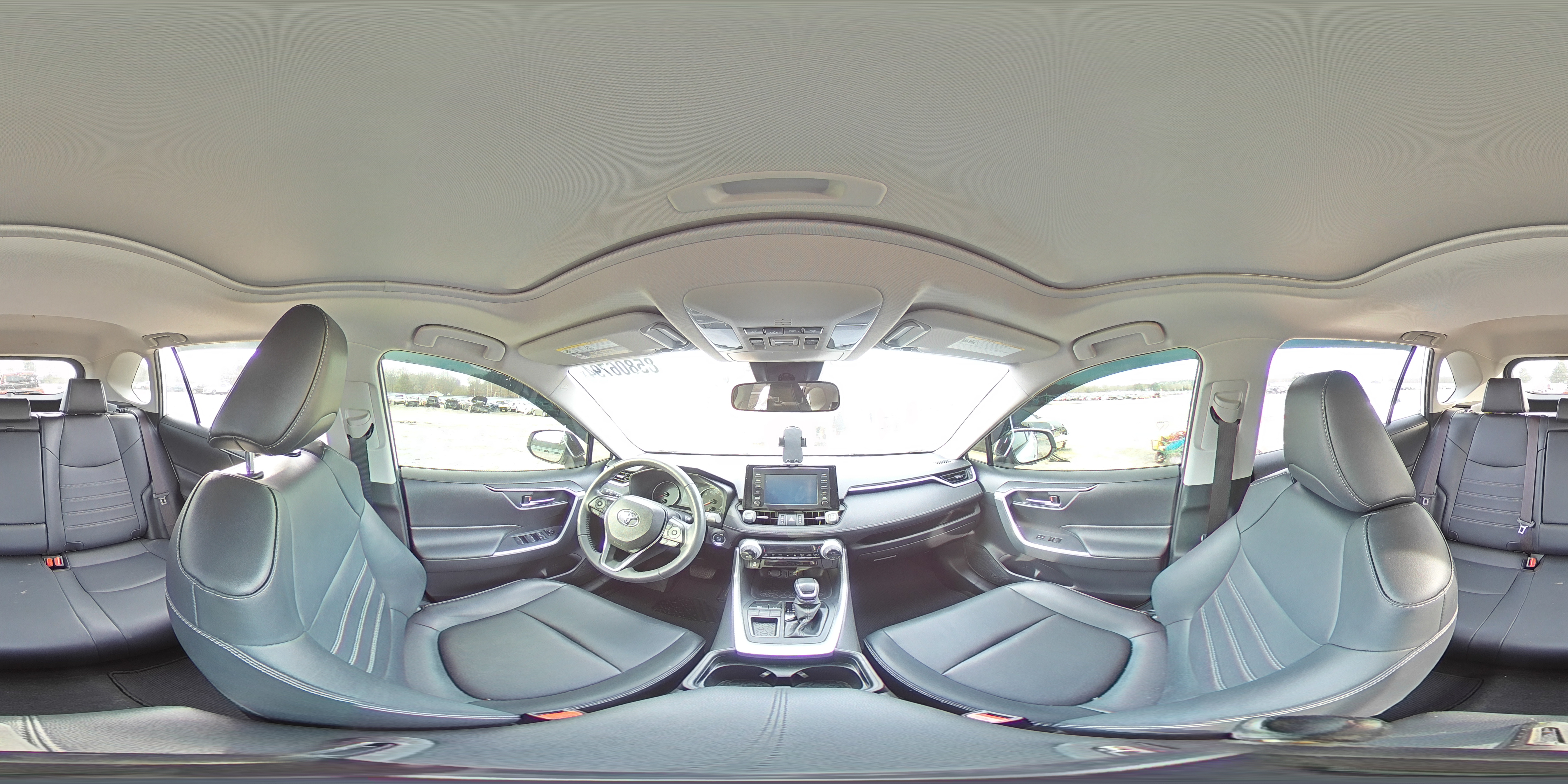 2019 Toyota RAV 4 VIN JTMC1RFV7KD515106 Copart auction photo, all over damage thumbnail 14