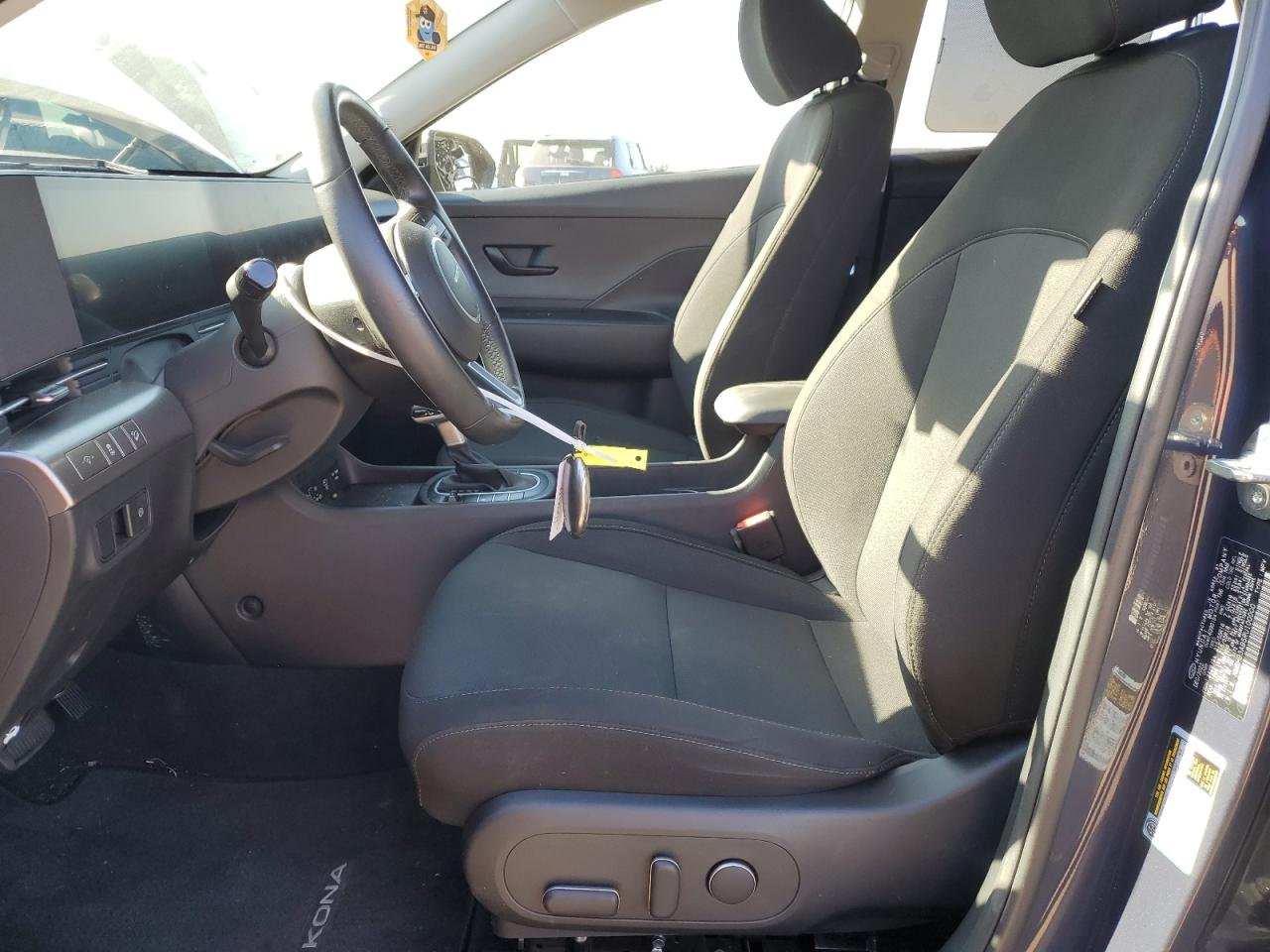 2024 Hyundai Kona VIN KM8HB3AB5RU100000 Copart auction photo, front end / side damage thumbnail 7