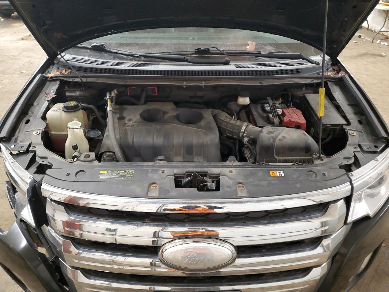 2013 Ford Edge VIN 2FMDK3J96DBA72315 Copart auction photo, front end / rear end damage thumbnail 12