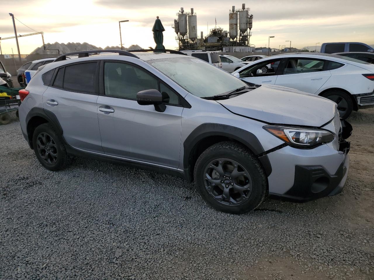 2021 Subaru XV VIN JF2GTHSC1MH220767 Copart auction photo, all over damage thumbnail 4