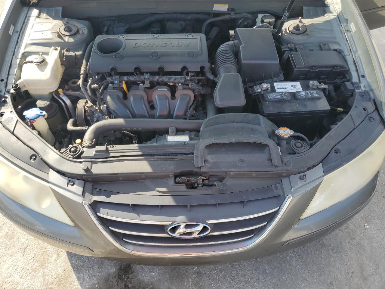 2009 Hyundai Sonata VIN 5NPET46C49H550565 Copart auction photo, side / minor dent/scratches damage thumbnail 11