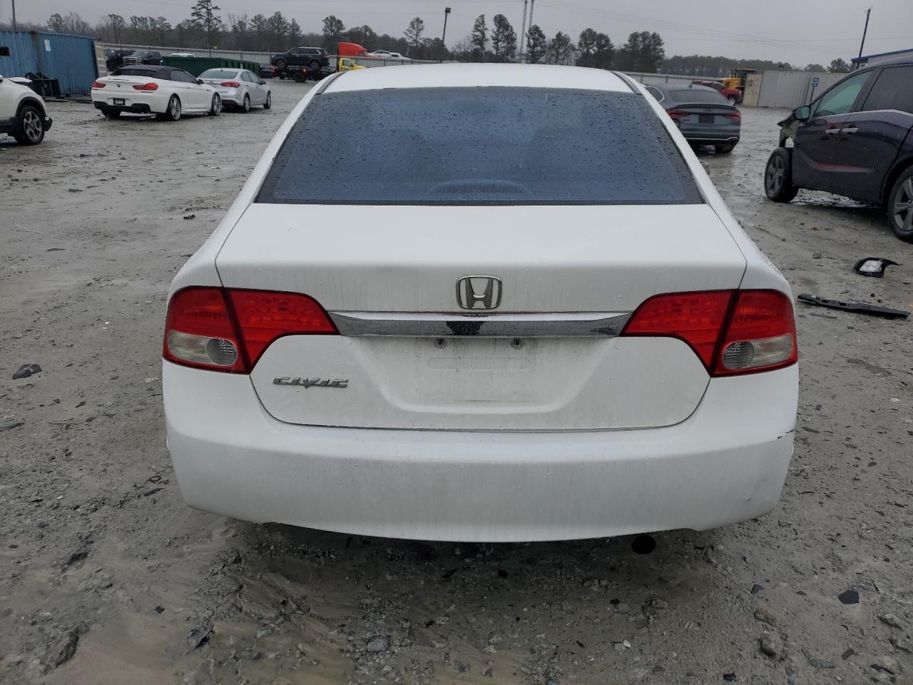 2010 Honda Civic VIN 19XFA1F87AE050722 Copart auction photo, all over damage thumbnail 6
