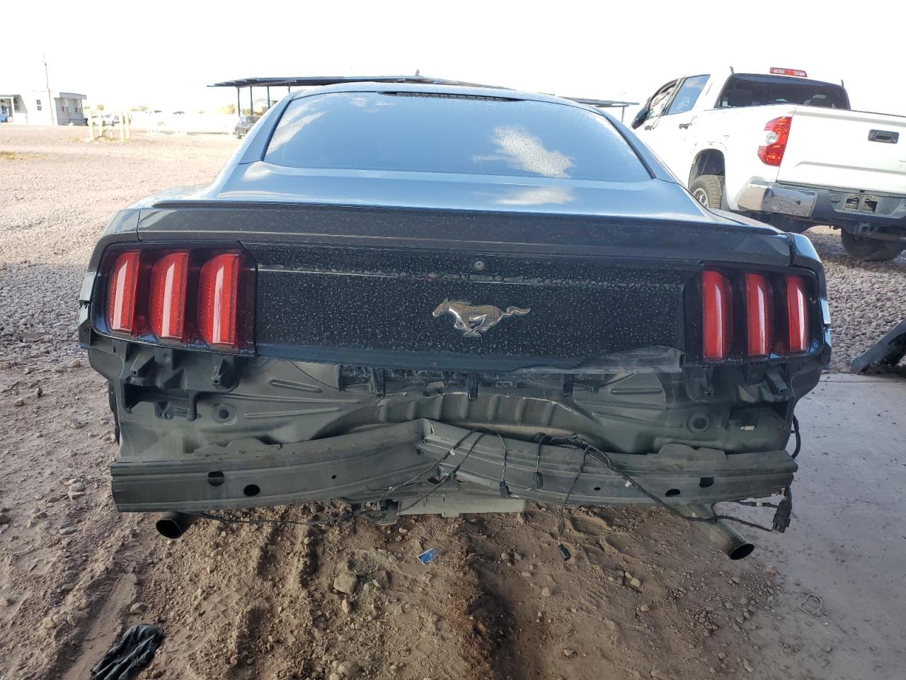 2015 Ford Mustang VIN 1FA6P8TH3F5344753 Copart auction photo, rear end damage thumbnail 6