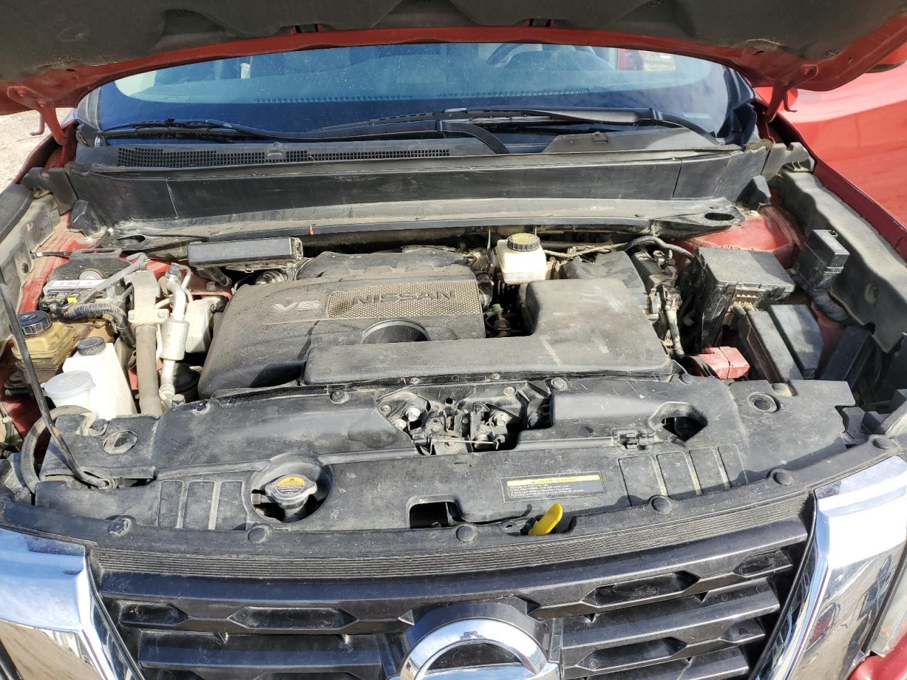 2017 Nissan Pathfinder VIN 5N1DR2MN1HC695846 Copart auction photo, side damage thumbnail 14