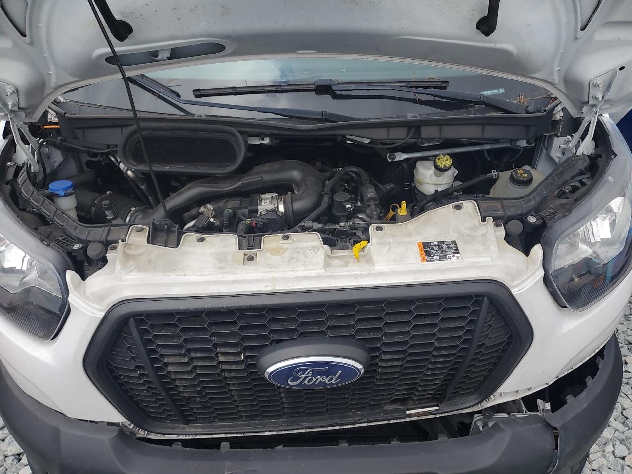 2021 Ford Transit VIN 1FBAX2C80MKA80234 Copart auction photo, rear end / side damage thumbnail 7