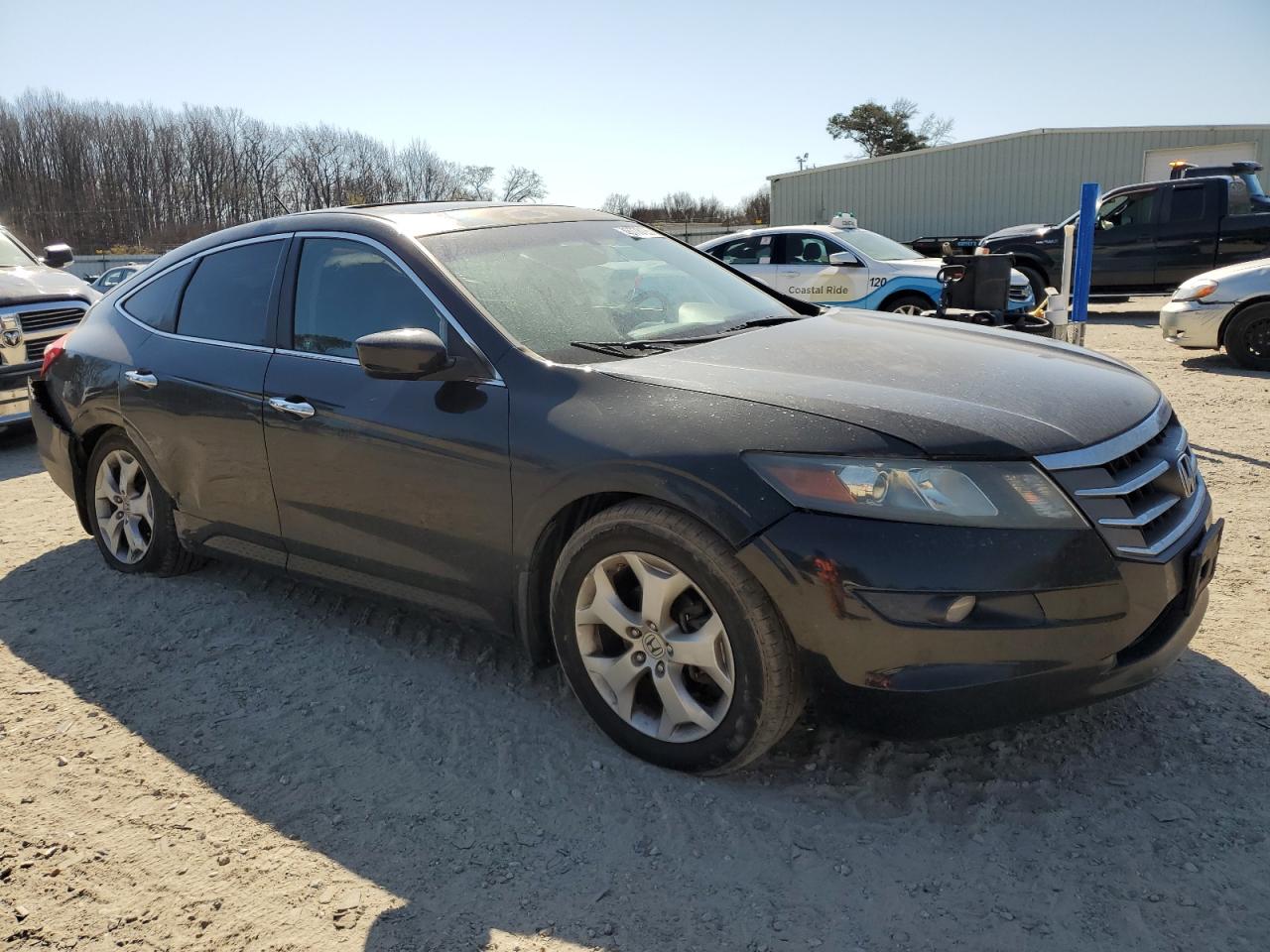 2010 Honda Accord VIN 5J6TF1H50AL011124 Copart auction photo, rear end / side damage thumbnail 4