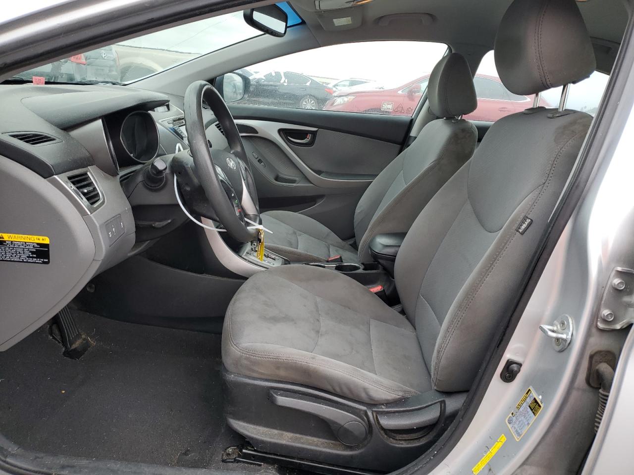 2013 Hyundai Elantra VIN 5NPDH4AE1DH451264 Copart auction photo, rear end damage thumbnail 7